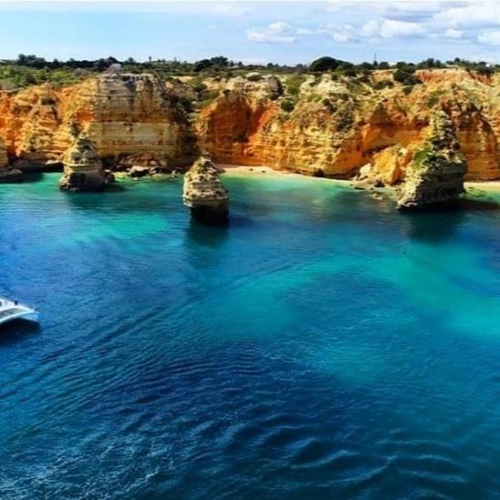 Apartamento Cor Do Mar - Sunny, Clean And Spacious Apartment With Sea View, In Alvor - Very Close Walking Distance To The Beach And Alvor Village Eksteriør bilde